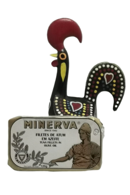 Minerva - Filetes de Atum em Azeite | Tonijn Filets in Olijfolie | 120gr | SaboresDePortugal.nl