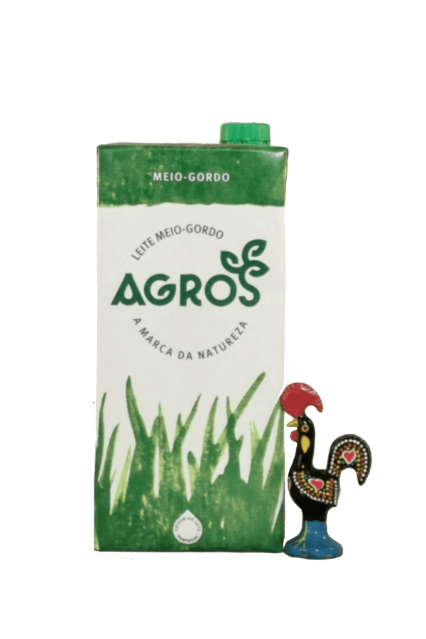 Agros - Leite Meio Gordo | SaboresDePortugal.nl