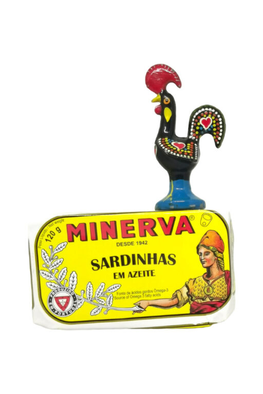 Minerva - Sardinhas em Azeite | Sardines in Olijfolie | 120gr | SaboresDePortugal.nl