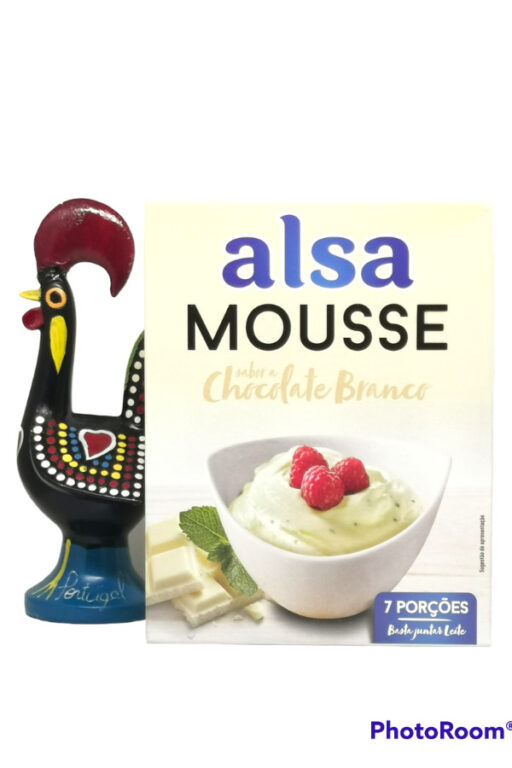 Alsa - Mousse Chocolate Branco| Witte Chocolade Mousse | SaboresDePortugal.nl