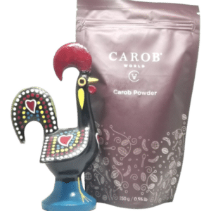 Carob World Carob Powder 250 gram | SaboresDePortugal.nl