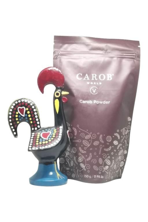 Carob World Carob Powder 250 gram | SaboresDePortugal.nl
