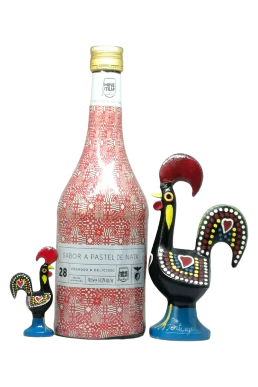 Licor 35 - Licor Pastel de Nata | Edição Benfica | 0.70L | SaboresDePortugal.nl