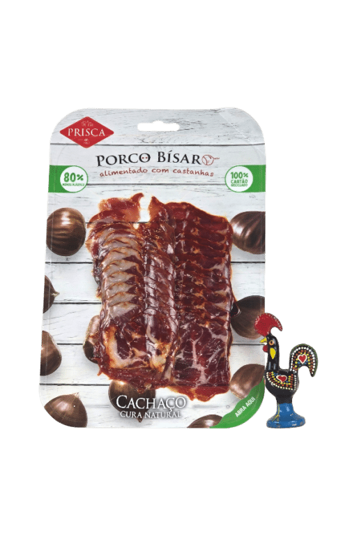 Prisca - Cachaço Porco Bísaro Fatiado | 80gr | SaboresDePortugal