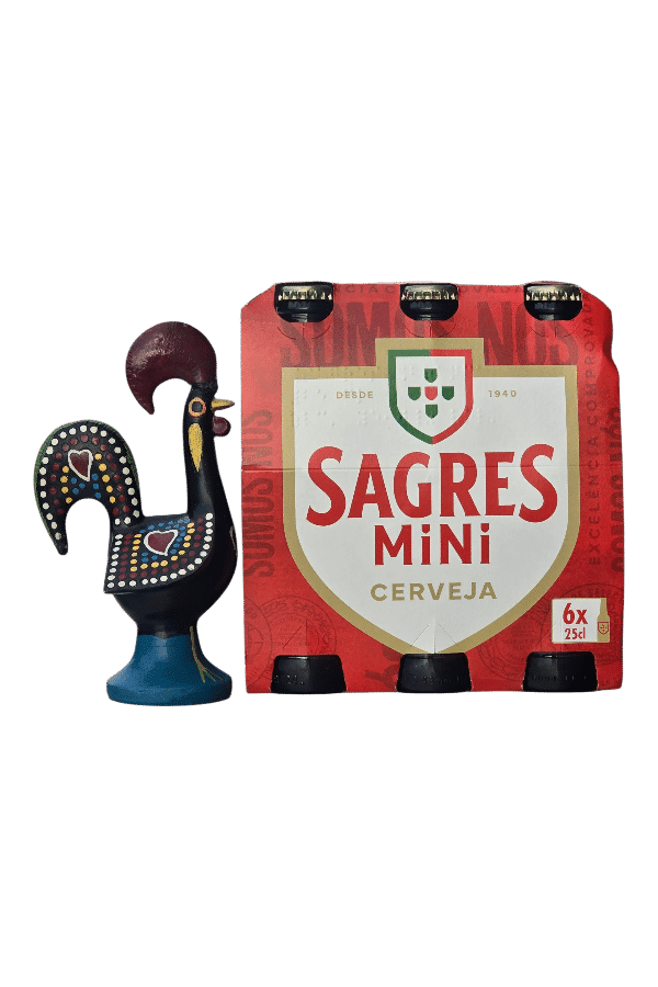 Sagres Mini 25cl | Sixpack | SaboresDePortugal.nl